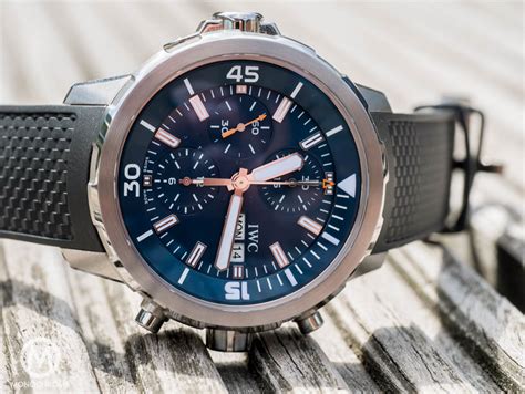 iwc aquatimer jacques cousteau review|iwc aquatimer chronograph cousteau.